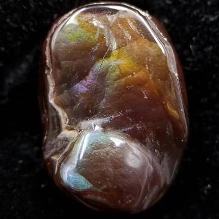 Flame agate -  France