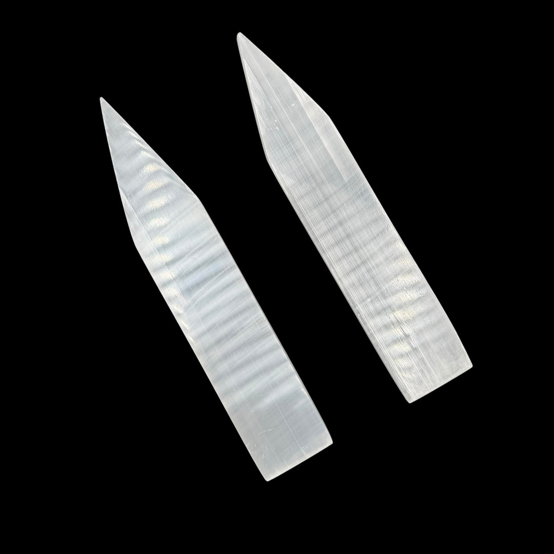 Selenite Point Plate