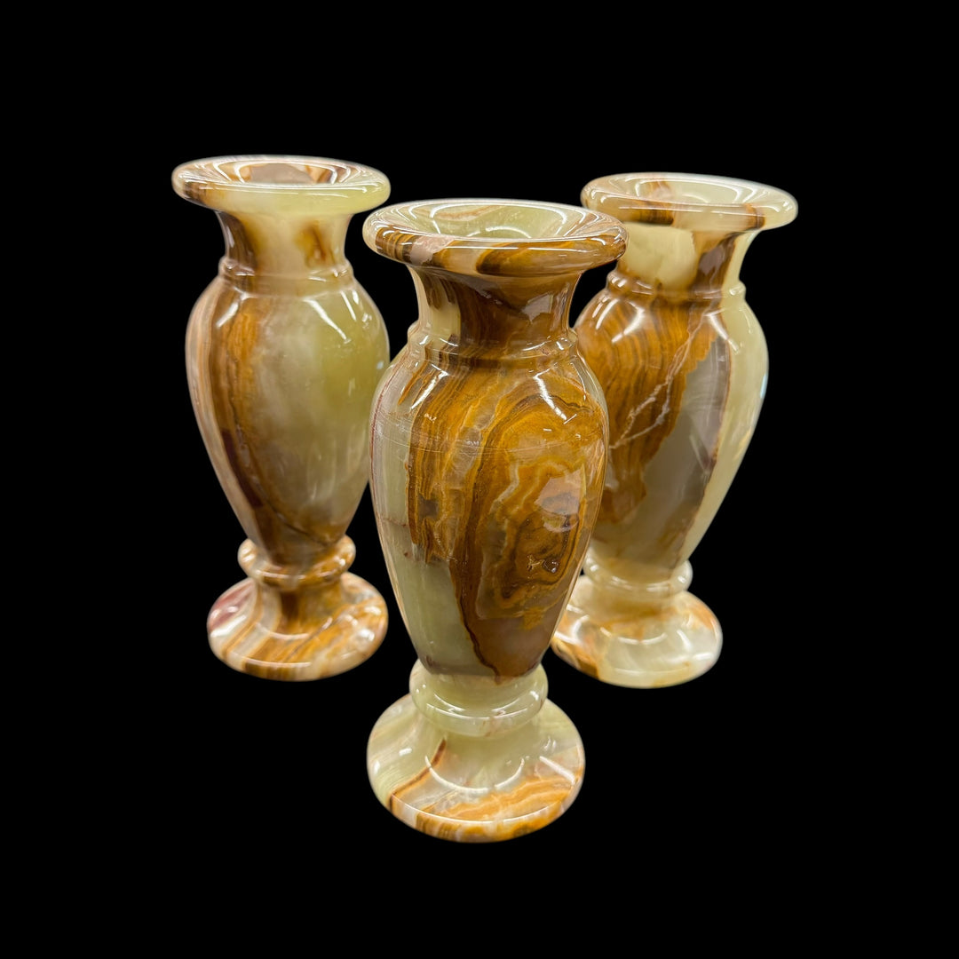 Onyx Vase 7"