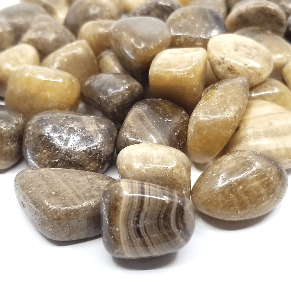 Aragonite Tumbled Stones 1 LB - Funky Stuff