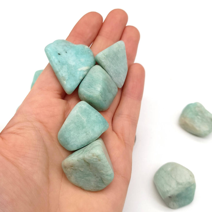 Amazonite Tumbled Stone - Funky Stuff